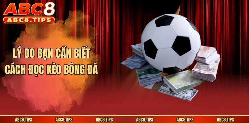 Lý do cược thủ cần biết cách đọc kèo bóng đá